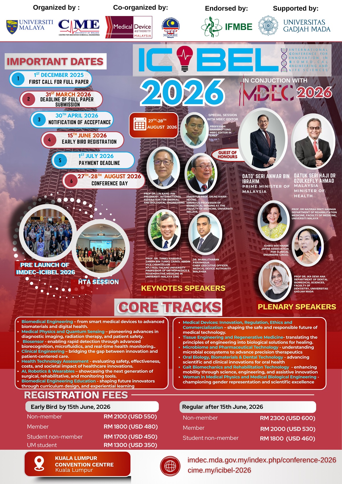 Red and White Modern Scholarship Program Poster - 3